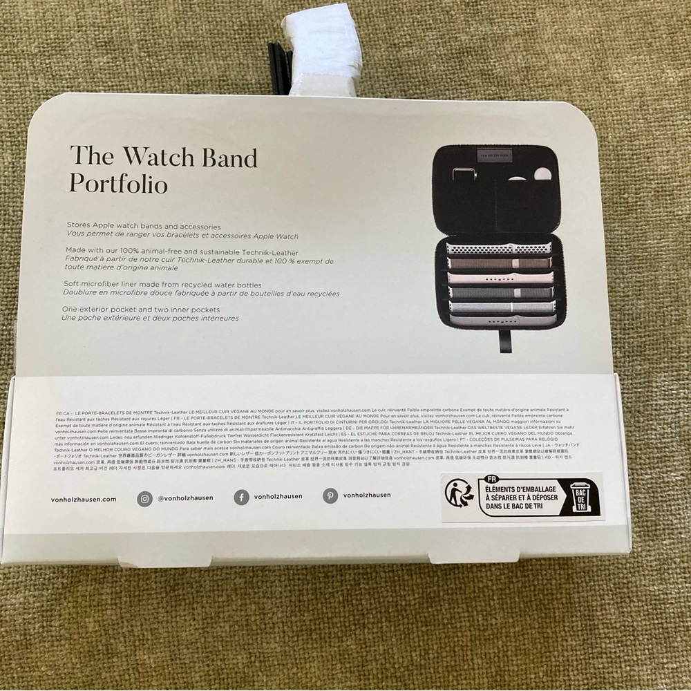 Von Holzhausen The Wath Band Portfolio | NWT - Picture 14 of 15